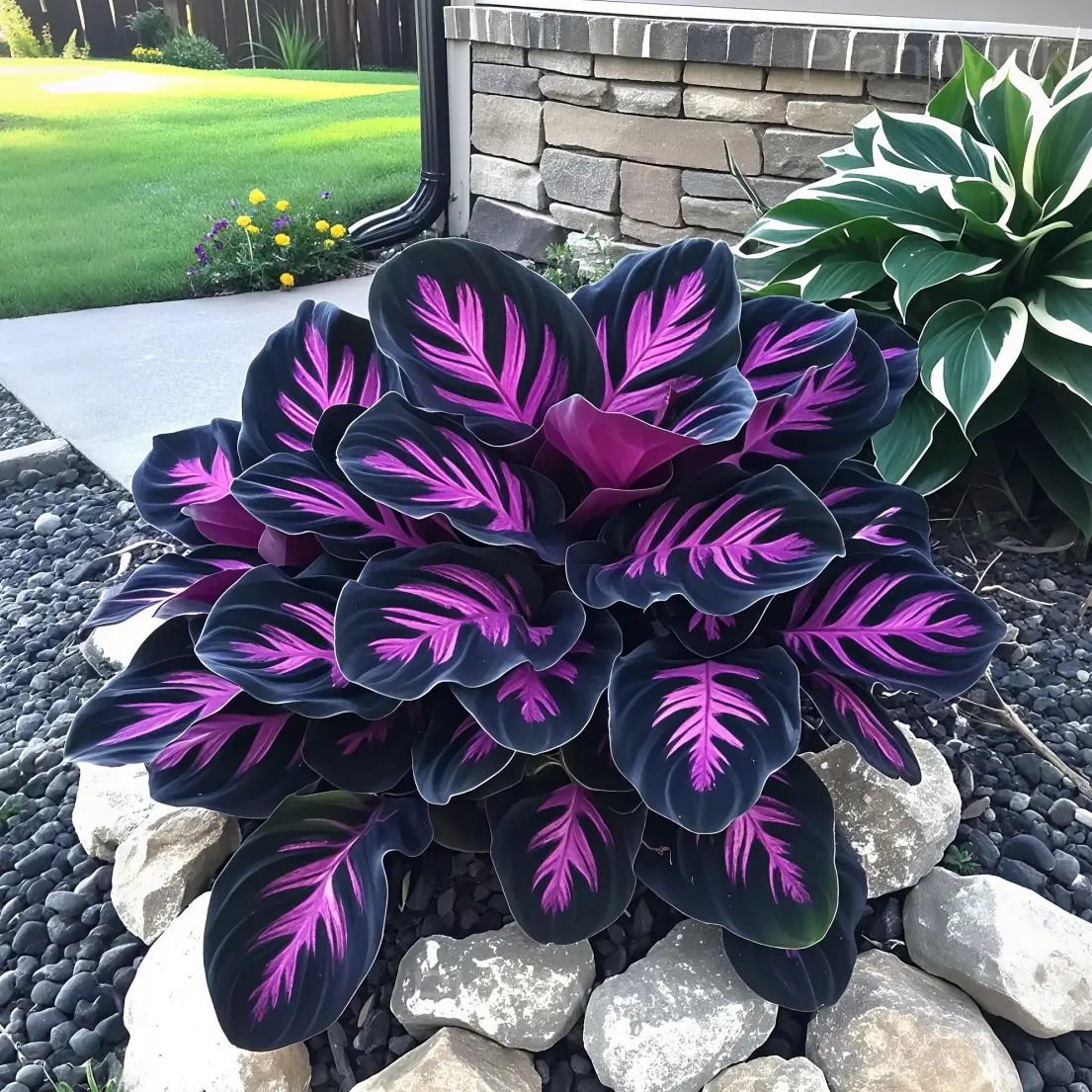 Caladium Garden Display